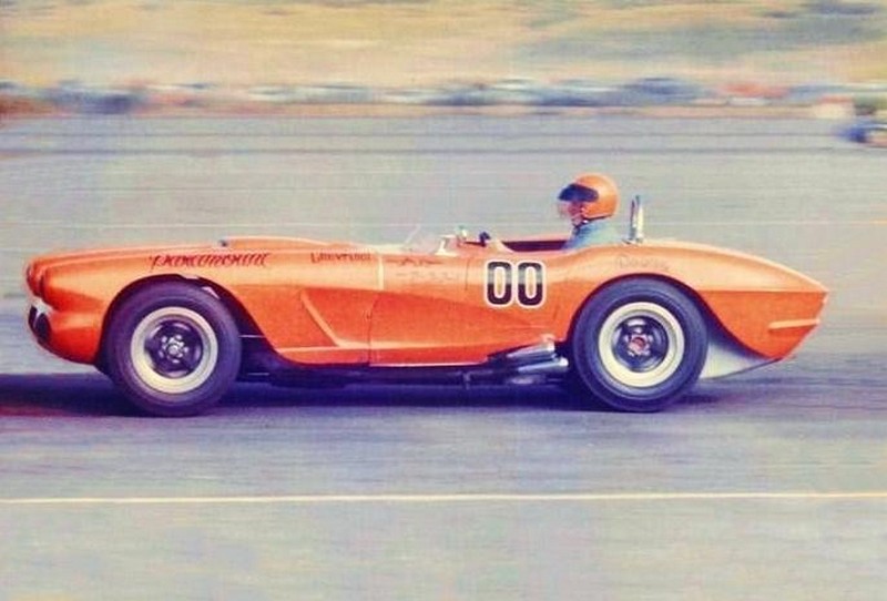 Dave MacDonald and Jim Simpson in the Corvette Special